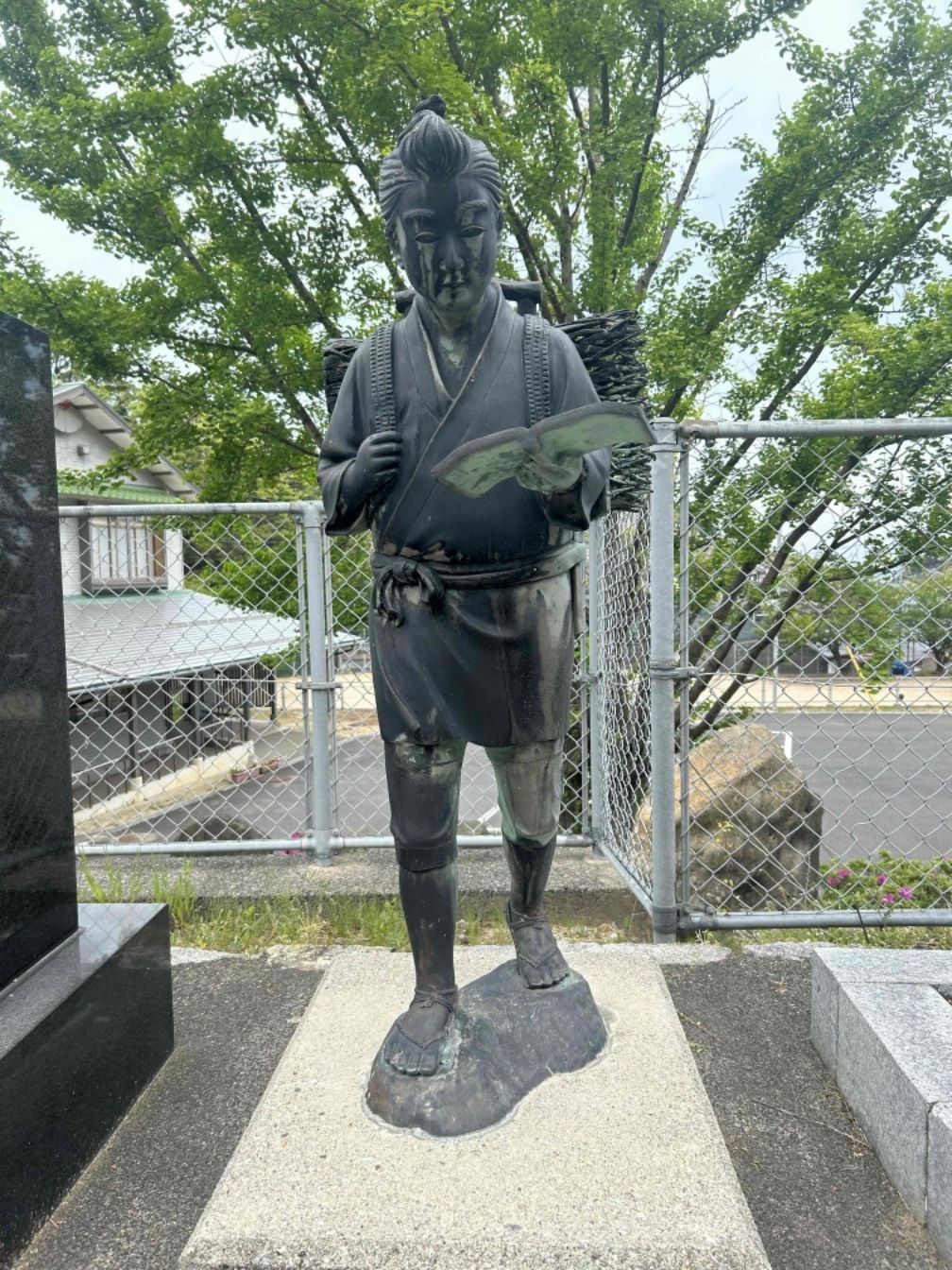 二ノ宮金次郎さん晩年の像/大変希少及び貴重 二ノ宮金次郎さん晩年の像/大変希少及び貴重